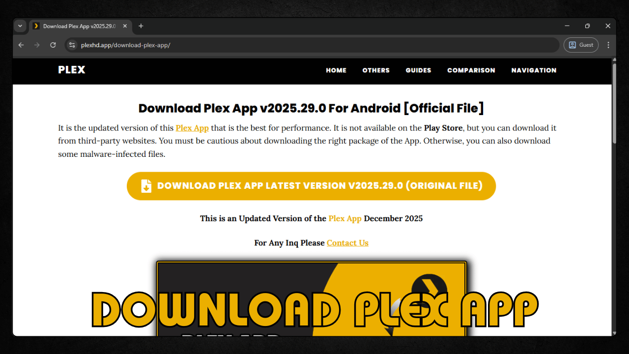 Download Plex App