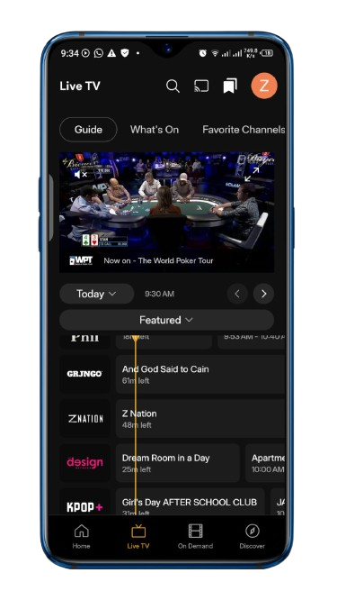 Premium Streaming Channels
